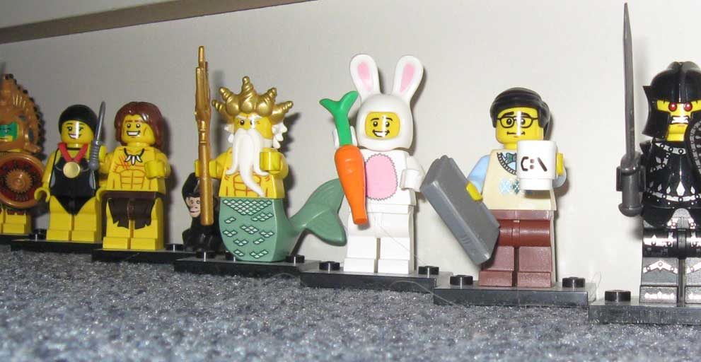 Lego Minifiguren Serie 7