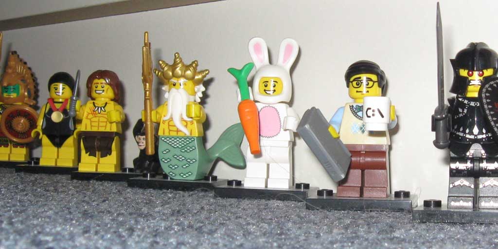 Lego Minifiguren Serie 7