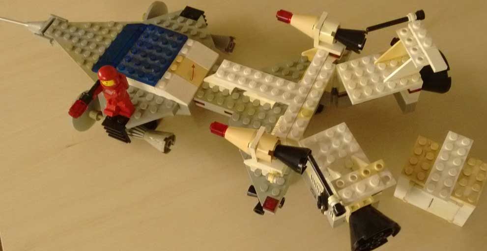 Lego Classic Space Rebuilt: 6929-1 Star Fleet Voyager
