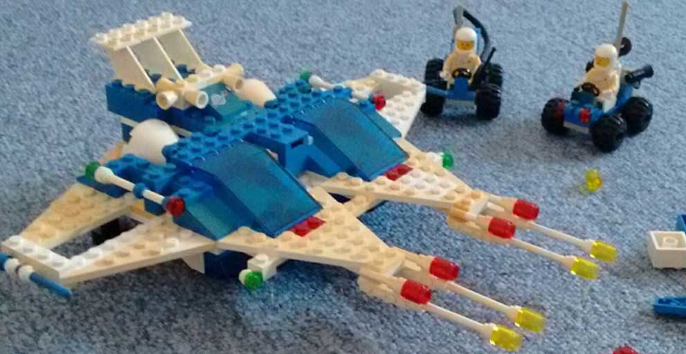 Lego Classic Space Rebuilt: 6980-1 Galaxy Commander