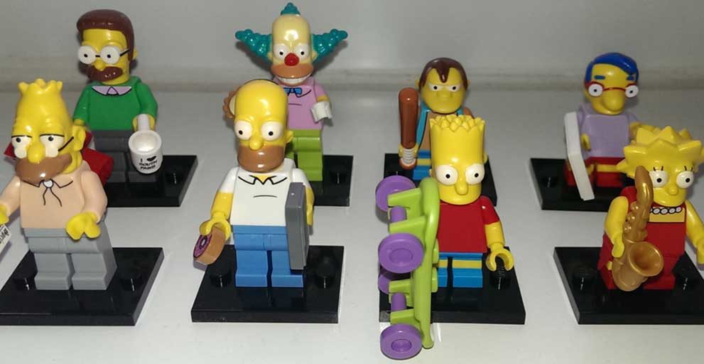 Lego Minifiguren Simpsons-Sonder-Serie