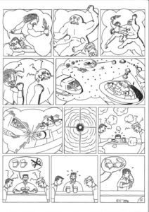 Comic: "Glaubenskrieg" Seite 2 von Roland Triankowski